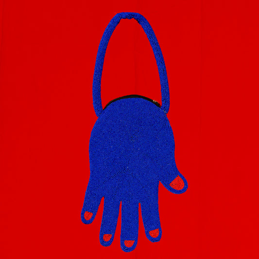 Blue HAND bag