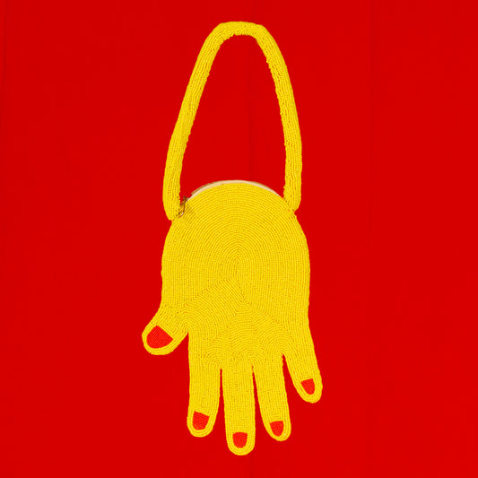 Yellow HAND Bag