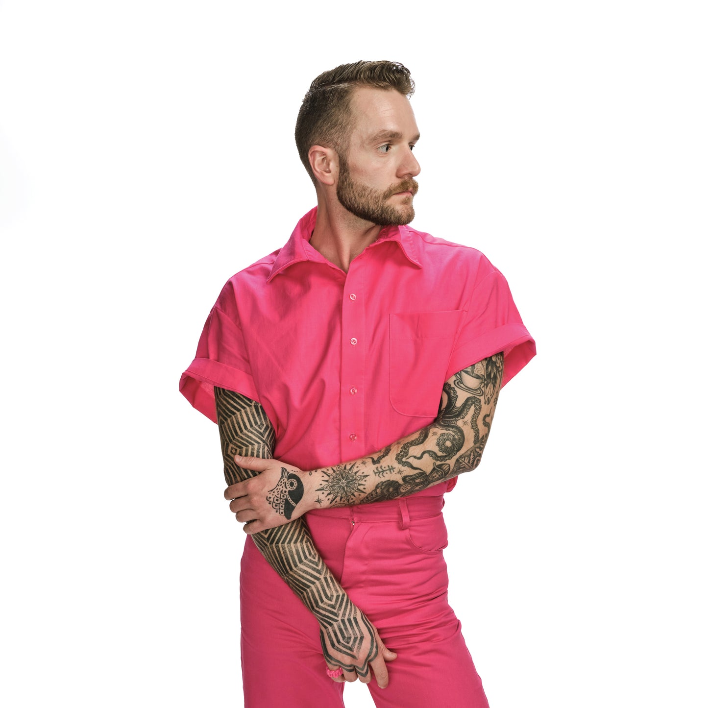 Charlie Shirt - Hot Pink