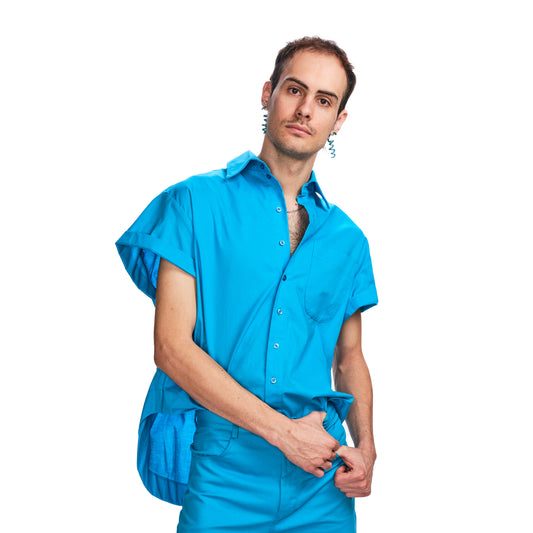 Charlie Shirt - Cerulean