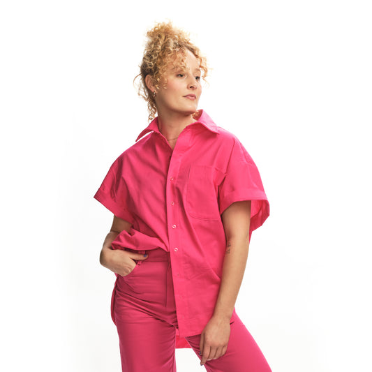 Charlie Shirt - Hot Pink