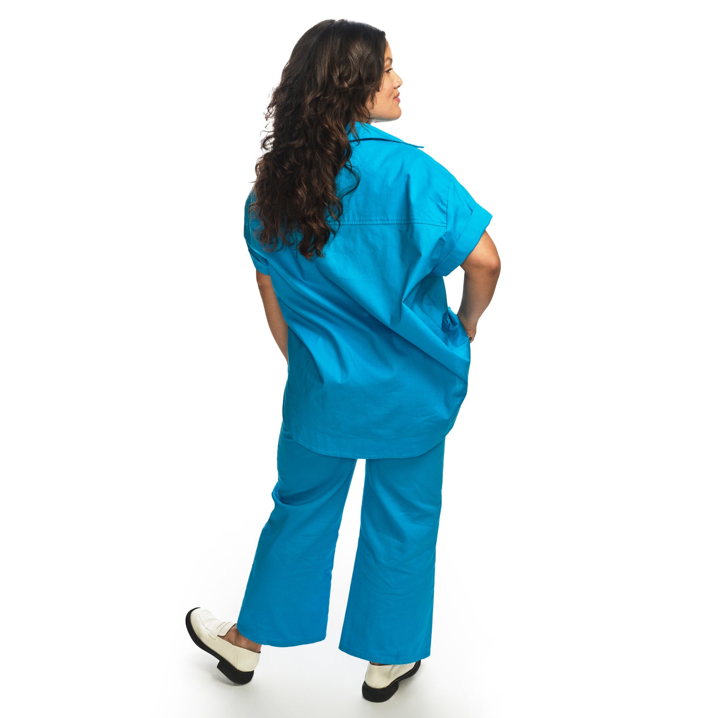 Charlie Shirt - Cerulean