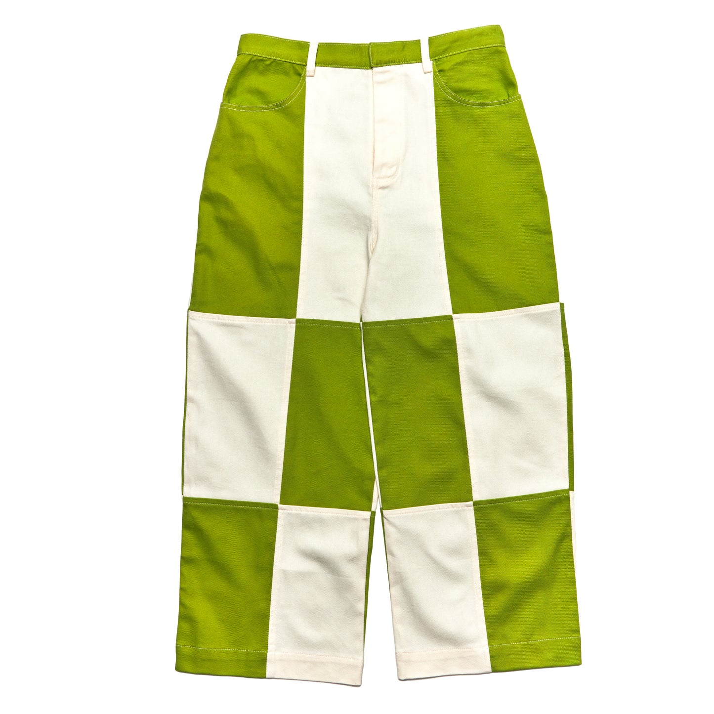 Mccoy Pants - Lime/Ivory