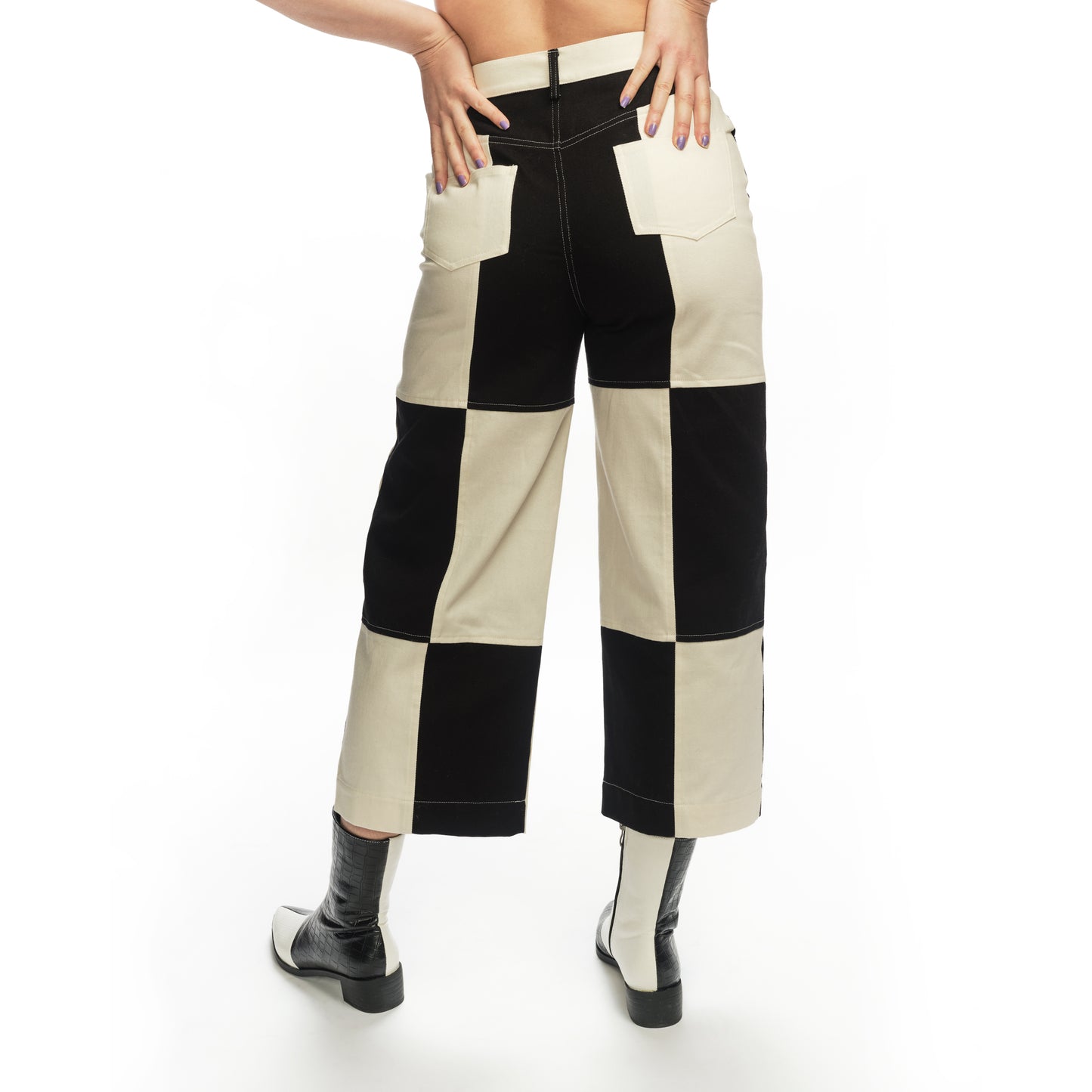 Mccoy Pants - Black/Ivory