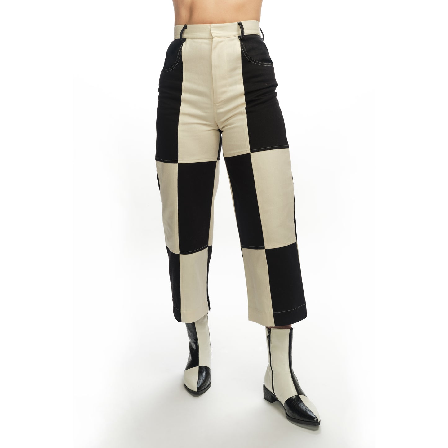 Mccoy Pants - Black/Ivory