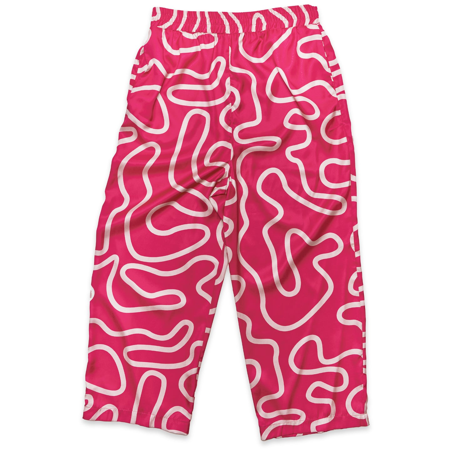 Kitt Pants - Hot Pink Squiggle